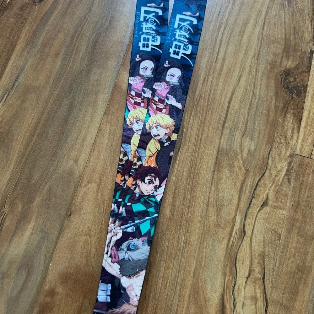 Demon Slayer Anime Character Lanyard - Multicolor